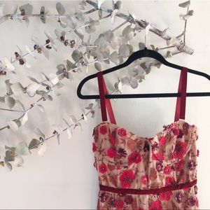 For Love and Lemons Floral Beatrice Maxi Dress